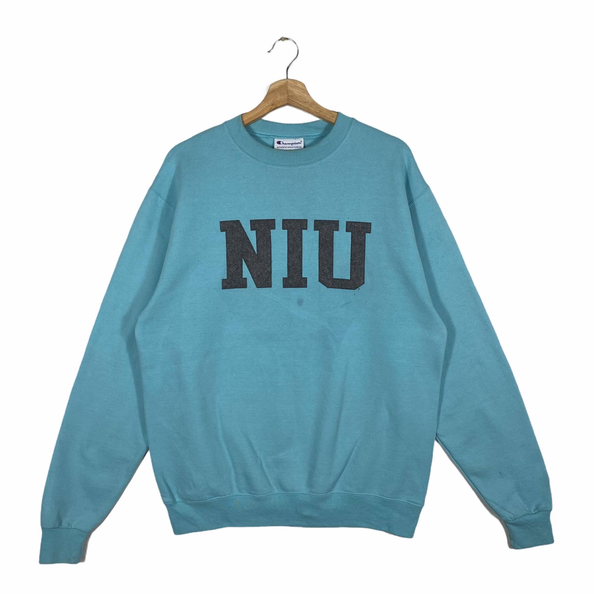 Vintage Northern Illinois University Sweatshirt Von Champion M Größe Blau von DAMBROWNByDAM