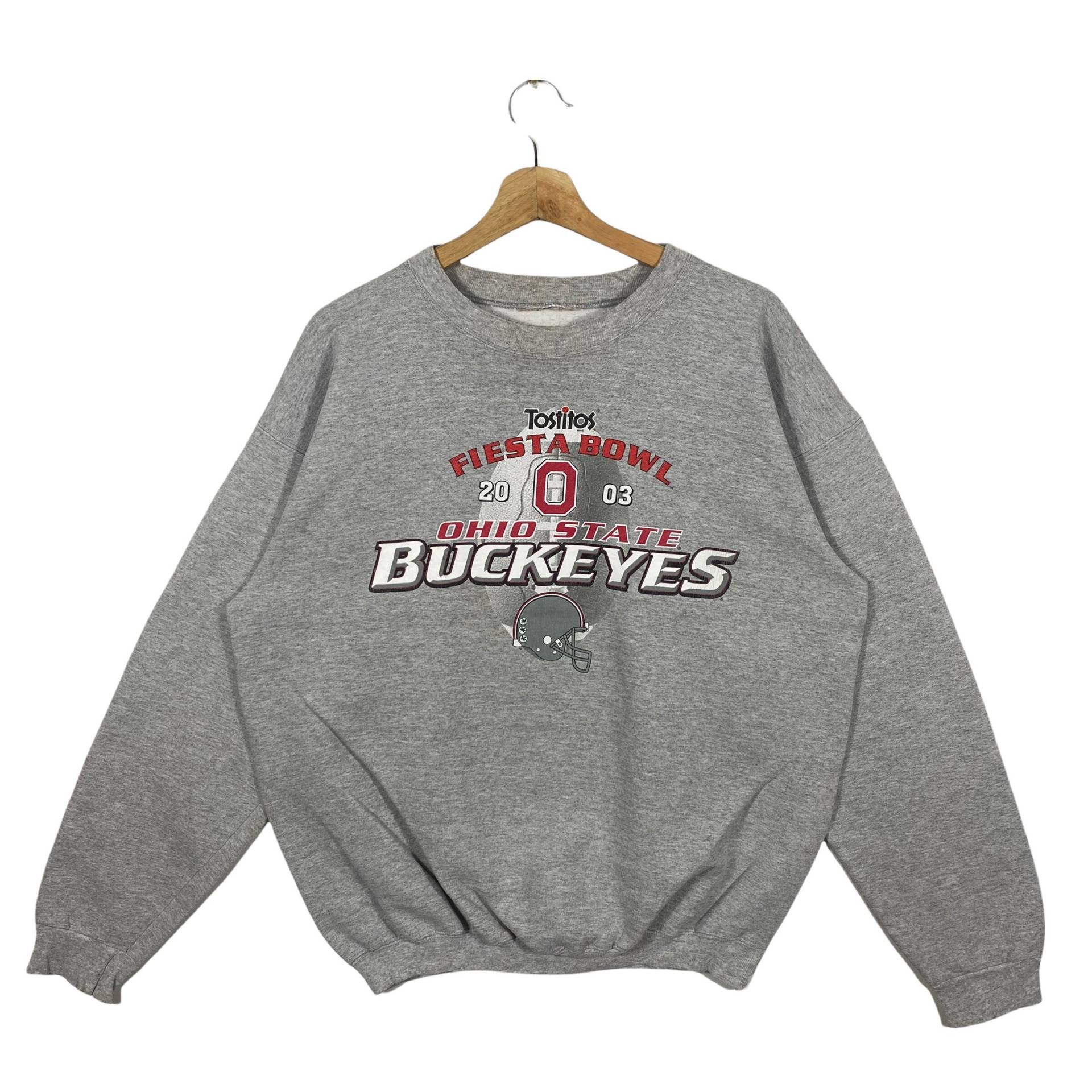 Vintage Ohio State Buckeyes Sweatshirt L Größe Grau von DAMBROWNByDAM