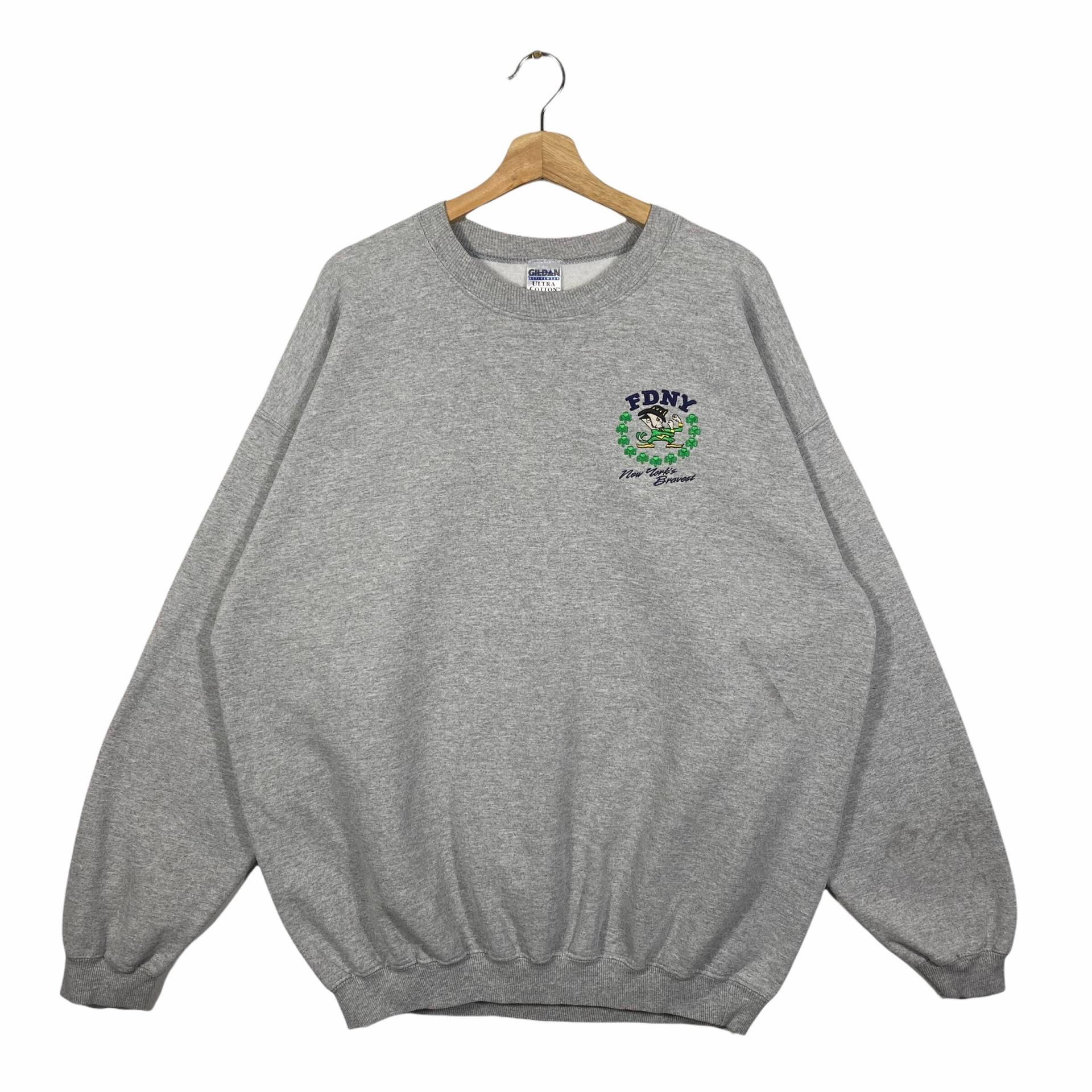 Vintage University Of Notre Dame Fighting Irish Sweatshirt Small Logo Xl Gr. 40 von DAMBROWNByDAM