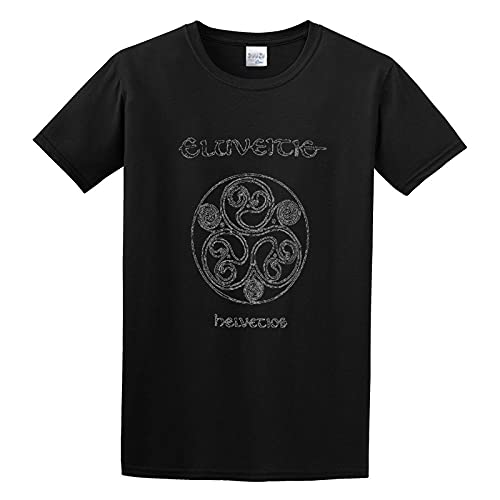 DAMIN Herren Eluveitie Helvetios T-Shirt L Black, Schwarz von DAMIN