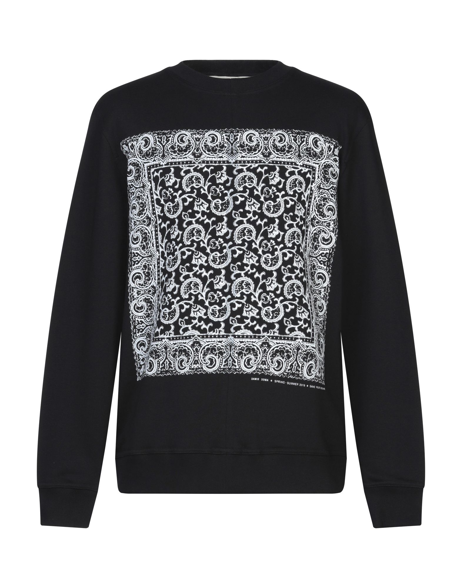 DAMIR DOMA Sweatshirt Herren Schwarz von DAMIR DOMA