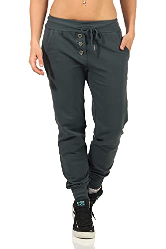 DANAEST Damen Sporthose lang (623) (L / 40, A-Grau) von DANAEST