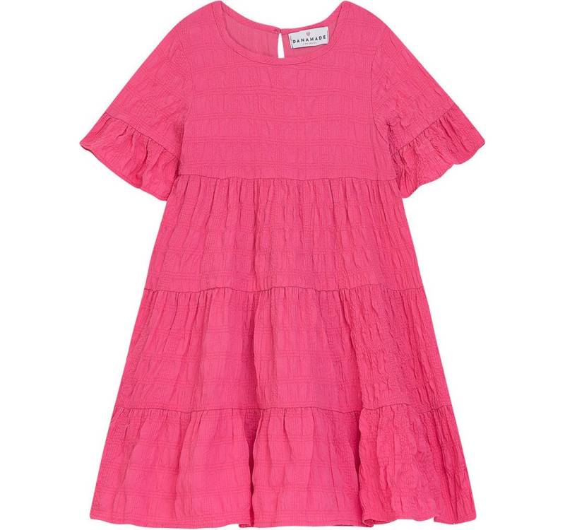 DANAMADE A-Linien-Kleid DELODIE (1-tlg) Delodie – Mädchen Kleid mit Volants in Pink – Sommerkleid für Kinder von DANAMADE