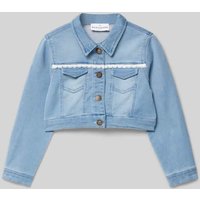 DANAMADE Jacke mit Brustpattentaschen in Blau, Größe 128 von DANAMADE