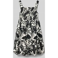 DANAMADE Kleid aus Viskose im Stufen-Look in Black, Größe 146 von DANAMADE