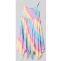 DANAMADE Kleid aus Viskose mit verstellbaren Spaghettiträgern in Pink, Größe 128 von DANAMADE