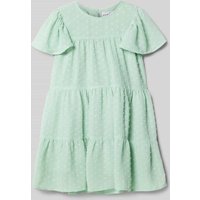 DANAMADE Kleid mit Strukturmuster in Mint, Größe 104 von DANAMADE
