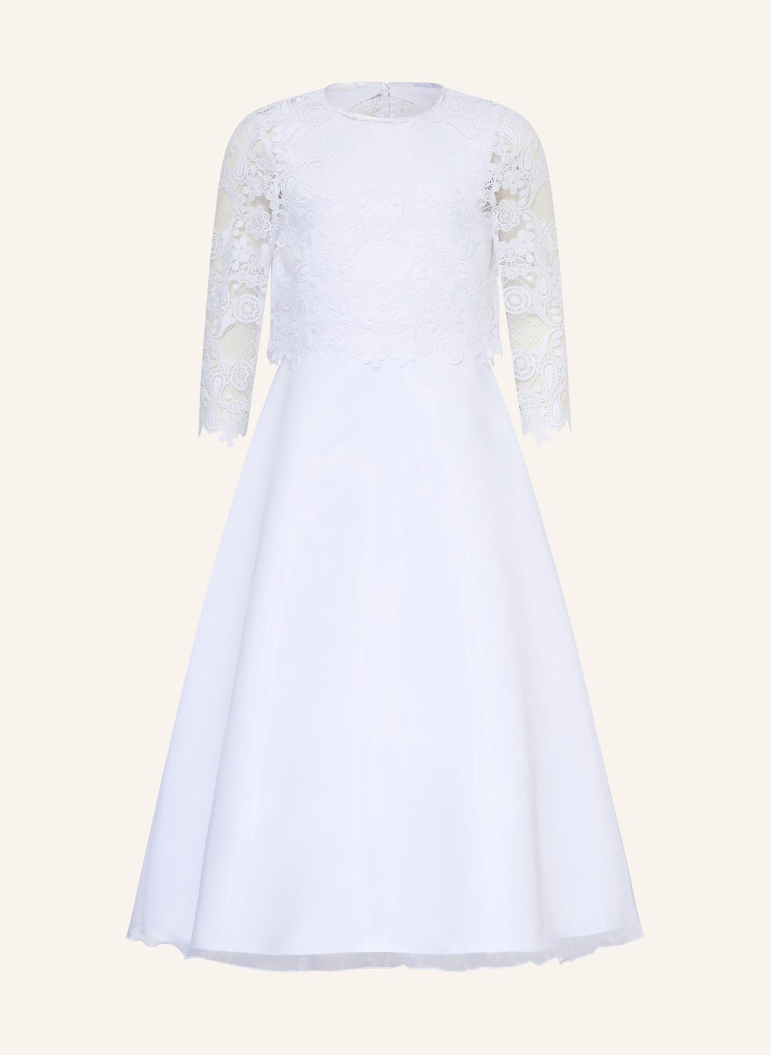 Danamade Kleid Mit Spitze weiss von DANAMADE