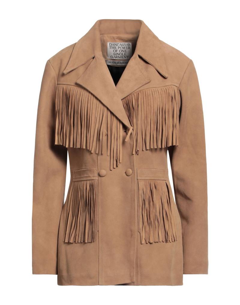 DANCASSAB Jacke & Anorak Damen Khaki von DANCASSAB