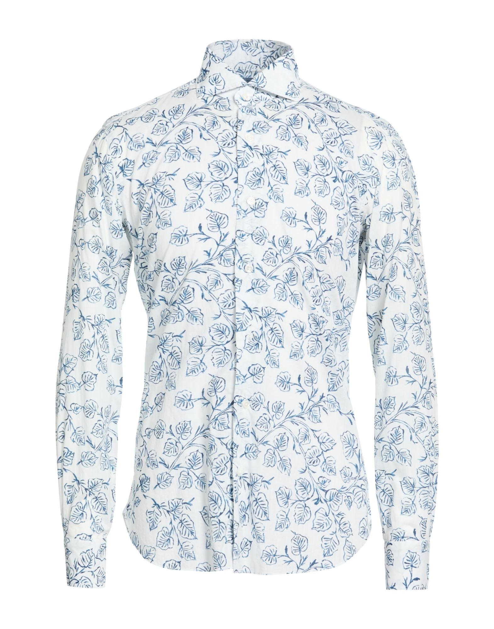 DANDYLIFE by BARBA Napoli Hemd Herren Azurblau von DANDYLIFE by BARBA Napoli