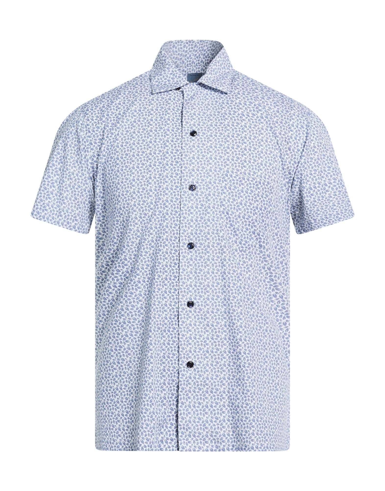 DANDYLIFE by BARBA Napoli Hemd Herren Blau von DANDYLIFE by BARBA Napoli