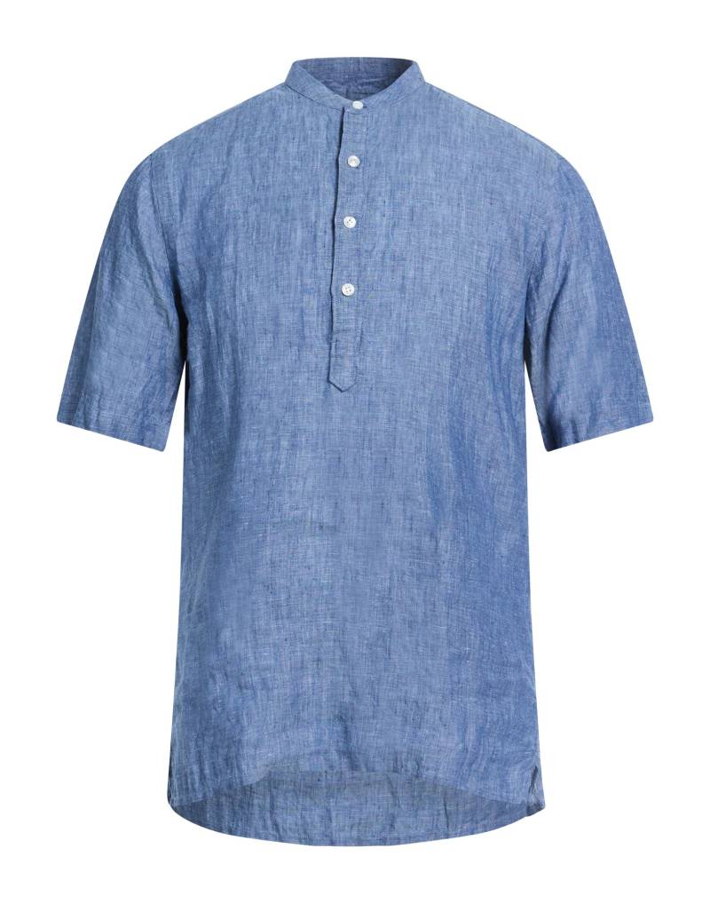 DANDYLIFE by BARBA Napoli Hemd Herren Blau von DANDYLIFE by BARBA Napoli