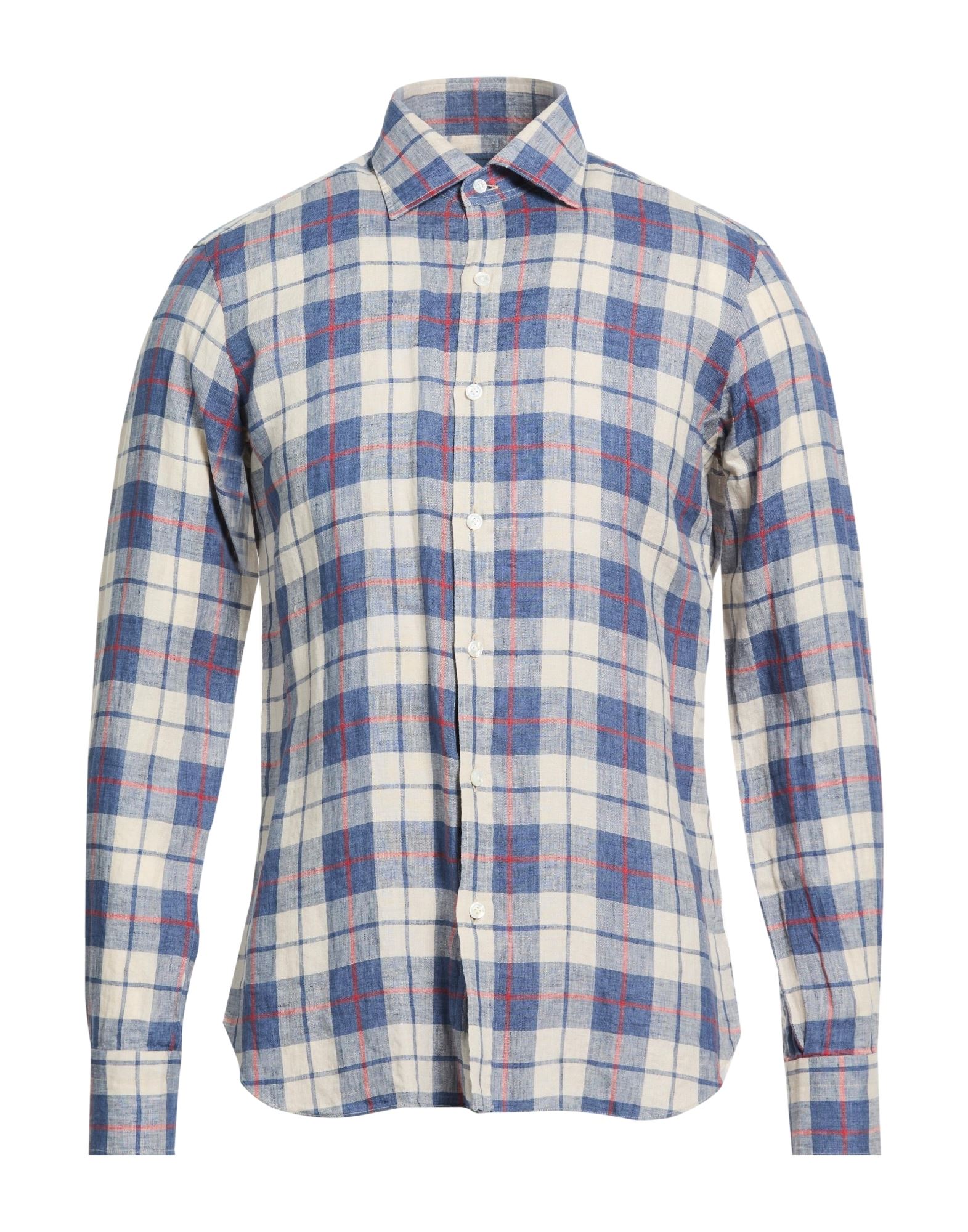 DANDYLIFE by BARBA Napoli Hemd Herren Blau von DANDYLIFE by BARBA Napoli