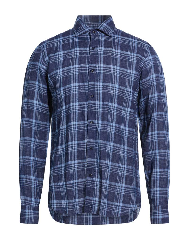 DANDYLIFE by BARBA Napoli Hemd Herren Blau von DANDYLIFE by BARBA Napoli