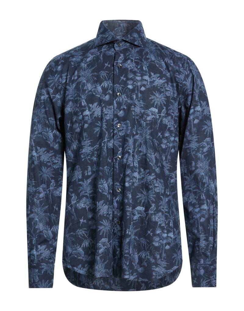 DANDYLIFE by BARBA Napoli Hemd Herren Blau von DANDYLIFE by BARBA Napoli