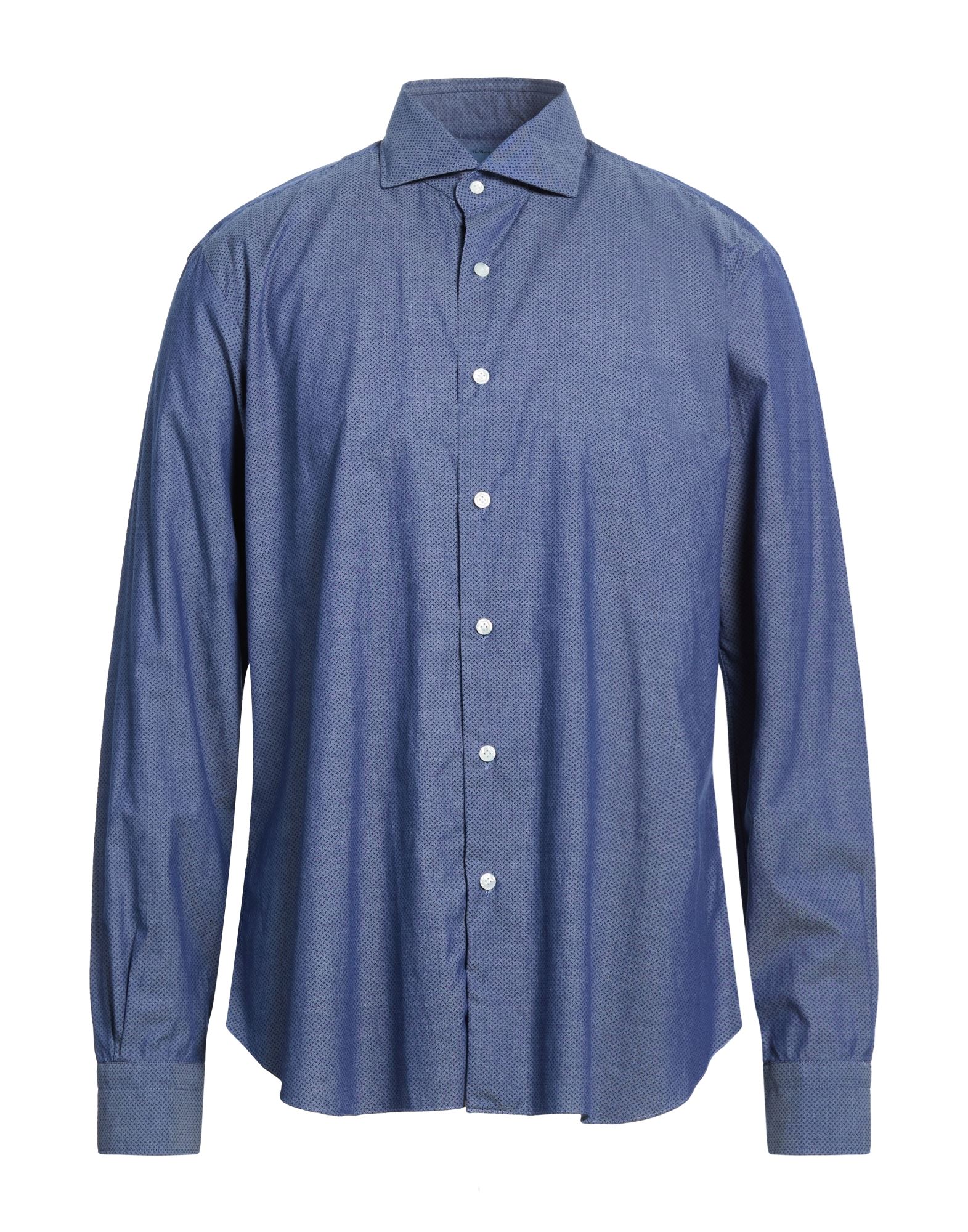 DANDYLIFE by BARBA Napoli Hemd Herren Blau von DANDYLIFE by BARBA Napoli