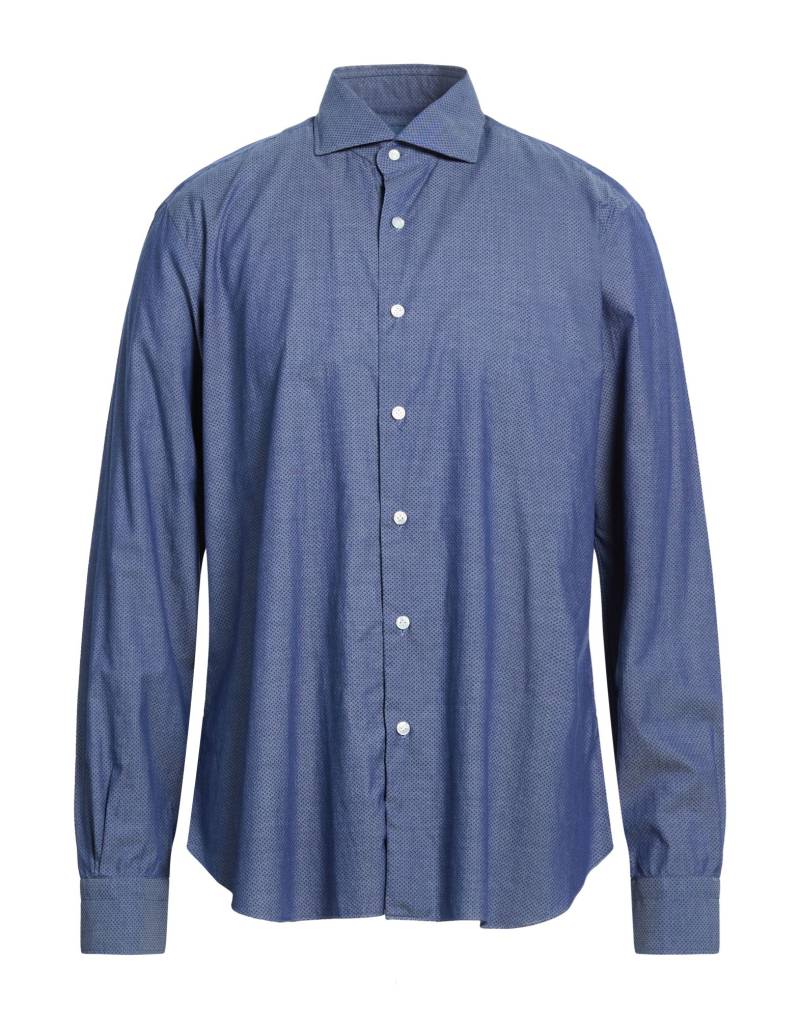 DANDYLIFE by BARBA Napoli Hemd Herren Blau von DANDYLIFE by BARBA Napoli