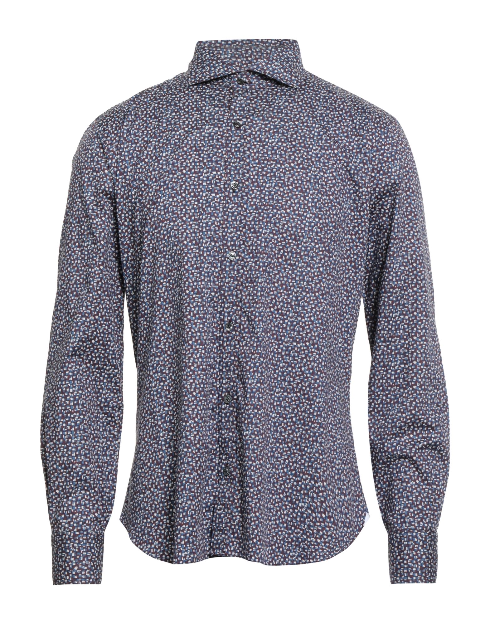 DANDYLIFE by BARBA Napoli Hemd Herren Bordeaux von DANDYLIFE by BARBA Napoli