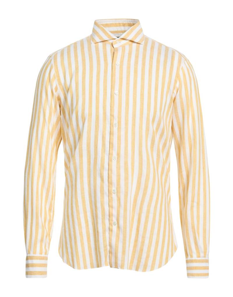 DANDYLIFE by BARBA Napoli Hemd Herren Gelb von DANDYLIFE by BARBA Napoli