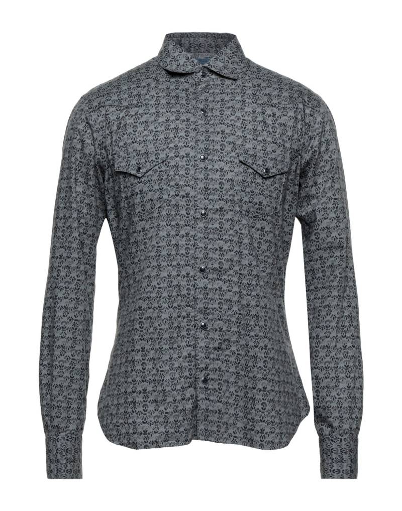 DANDYLIFE by BARBA Napoli Hemd Herren Grau von DANDYLIFE by BARBA Napoli