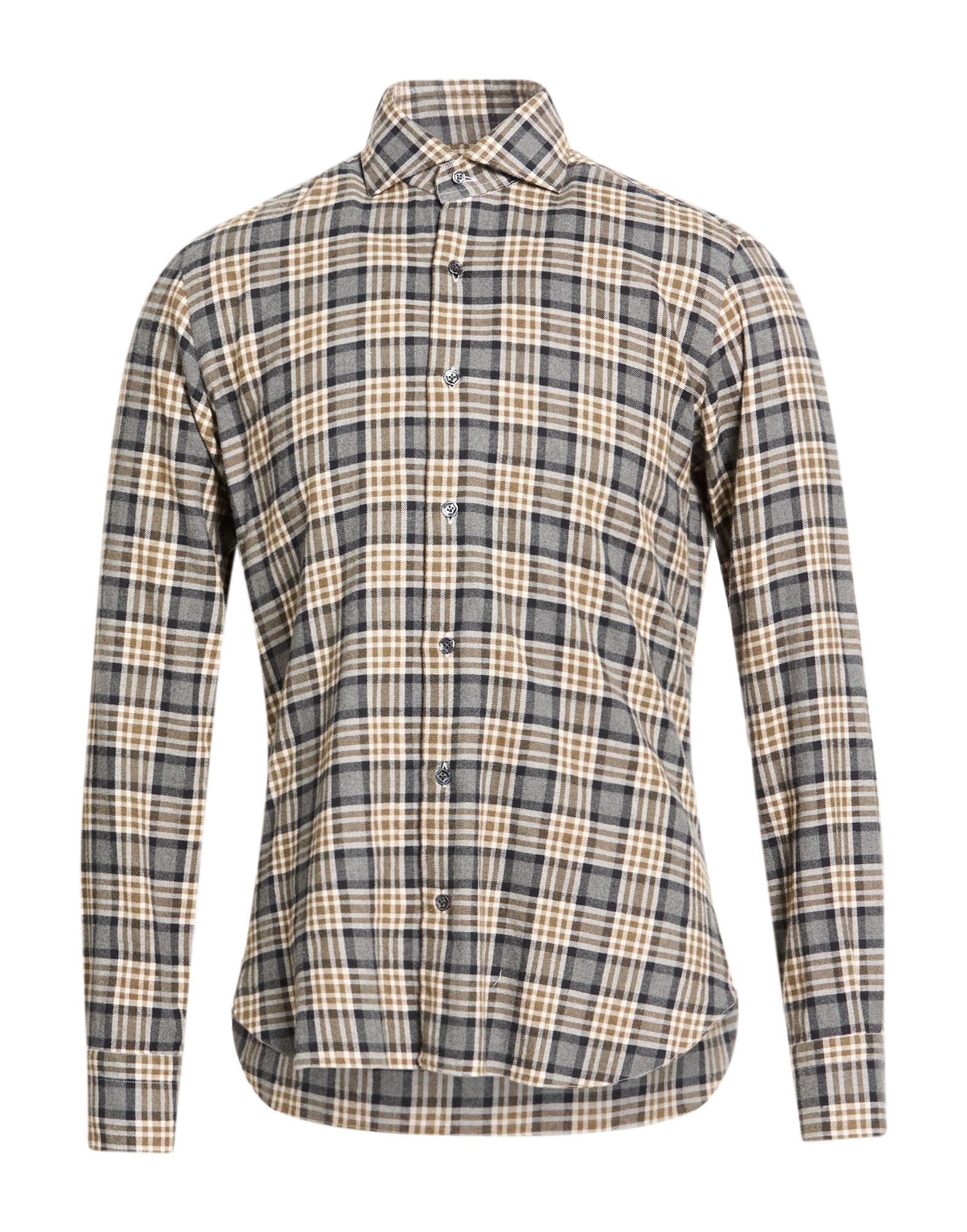 DANDYLIFE by BARBA Napoli Hemd Herren Grau von DANDYLIFE by BARBA Napoli