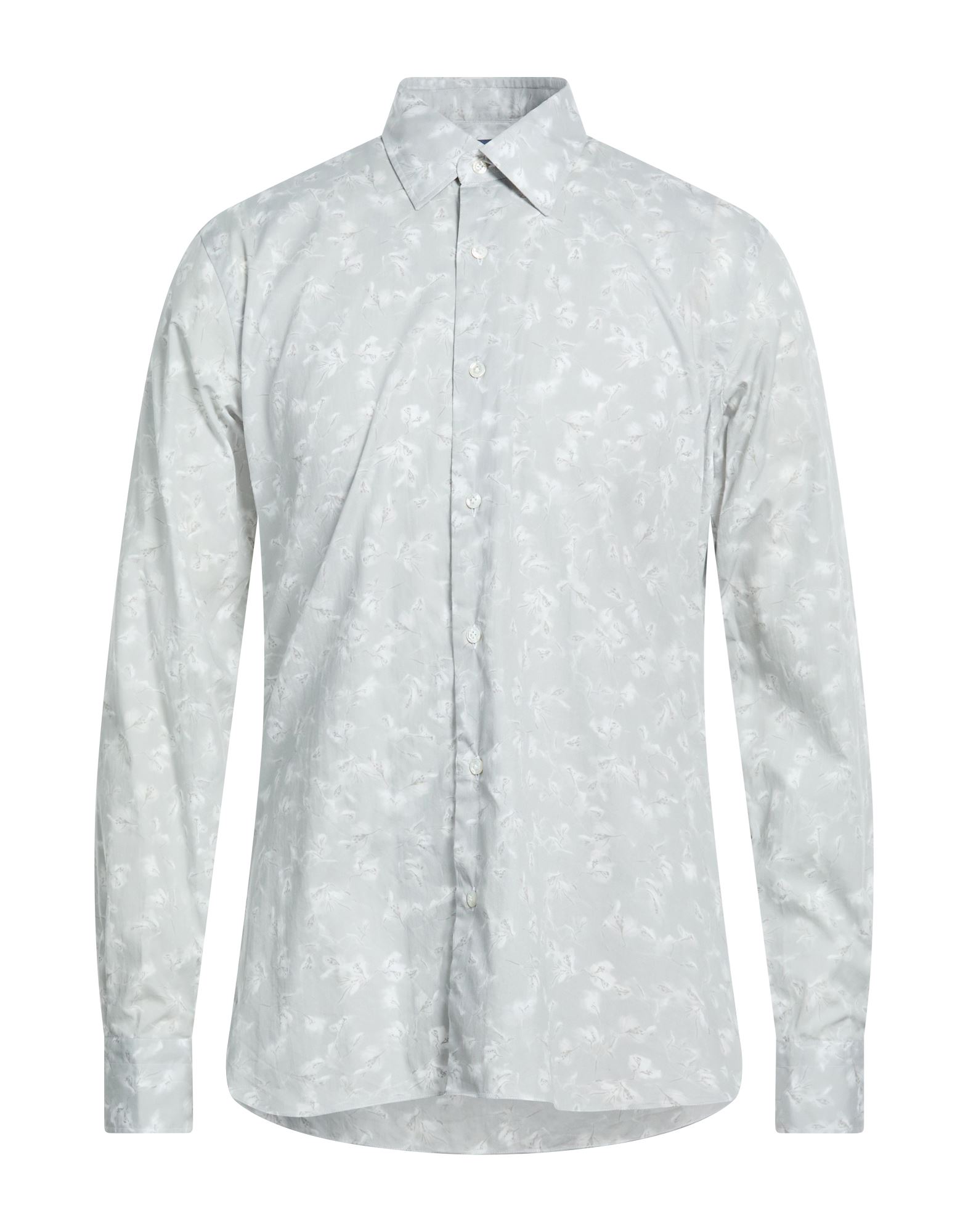 DANDYLIFE by BARBA Napoli Hemd Herren Hellgrau von DANDYLIFE by BARBA Napoli