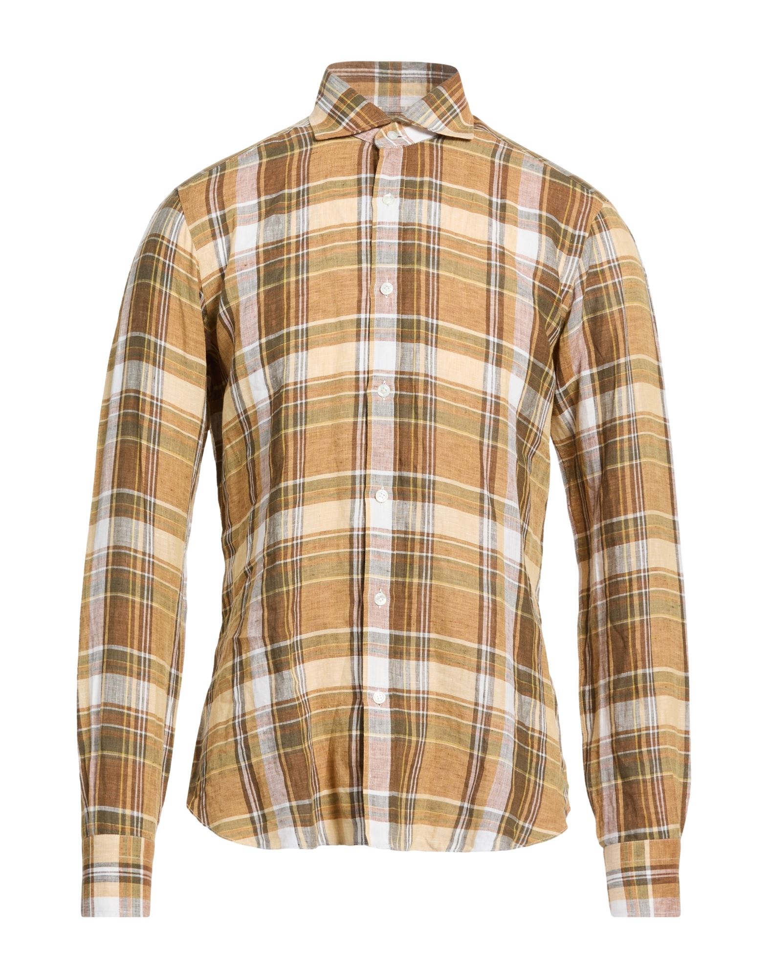 DANDYLIFE by BARBA Napoli Hemd Herren Kamel von DANDYLIFE by BARBA Napoli