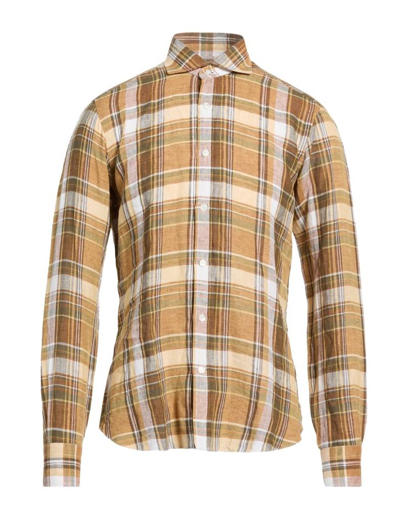 DANDYLIFE by BARBA Napoli Hemd Herren Kamel von DANDYLIFE by BARBA Napoli