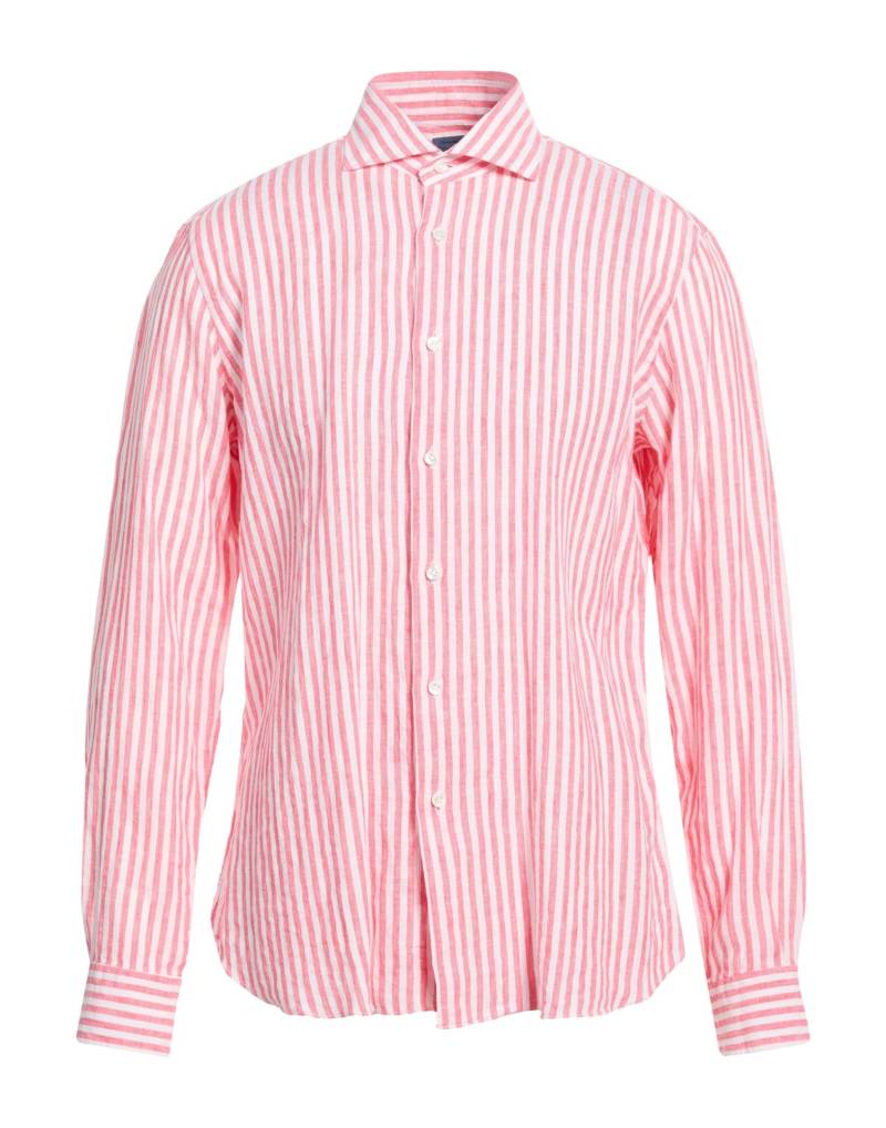 DANDYLIFE by BARBA Napoli Hemd Herren Koralle von DANDYLIFE by BARBA Napoli