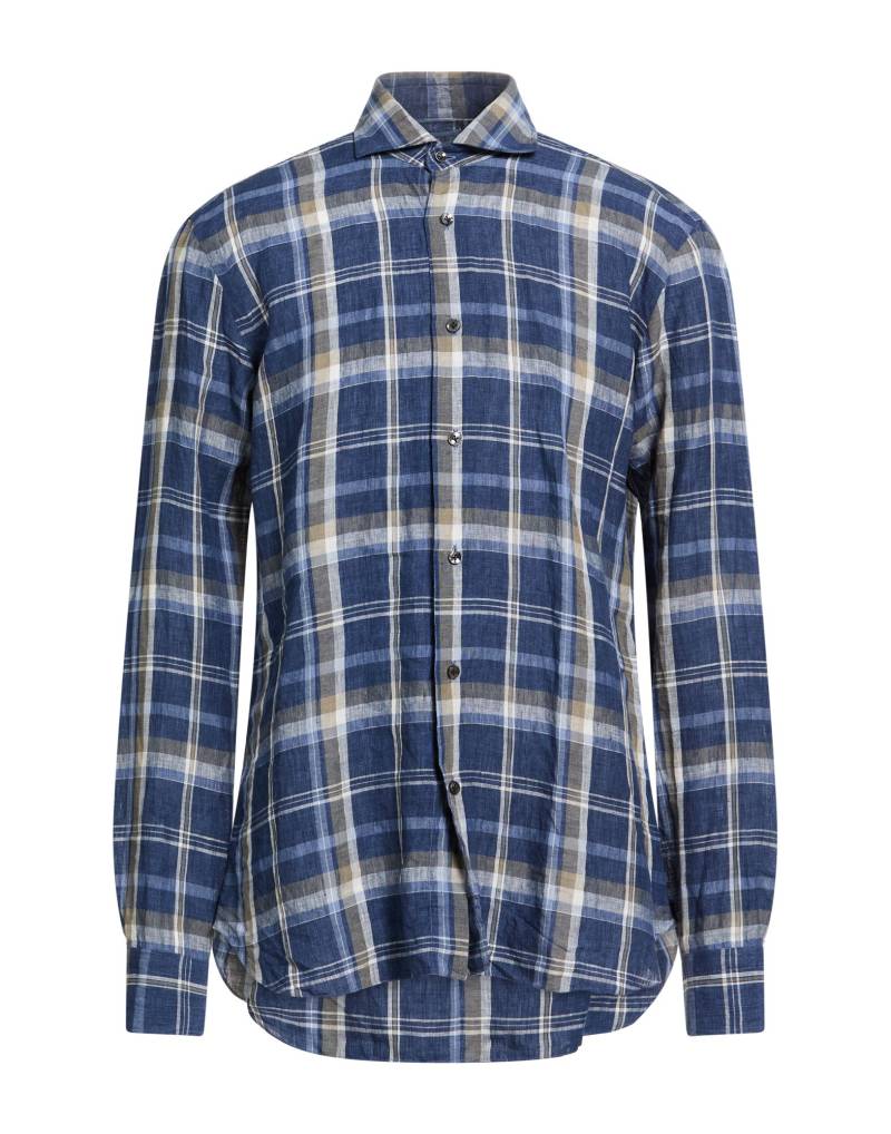 DANDYLIFE by BARBA Napoli Hemd Herren Marineblau von DANDYLIFE by BARBA Napoli