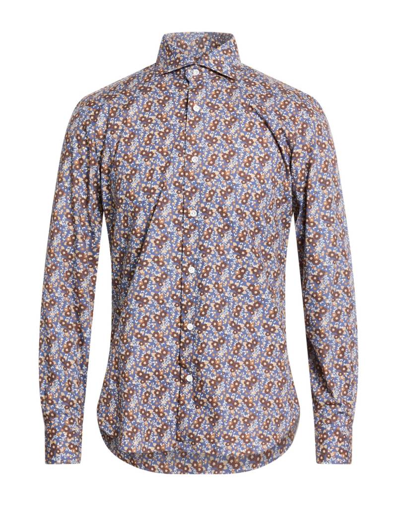 DANDYLIFE by BARBA Napoli Hemd Herren Marineblau von DANDYLIFE by BARBA Napoli