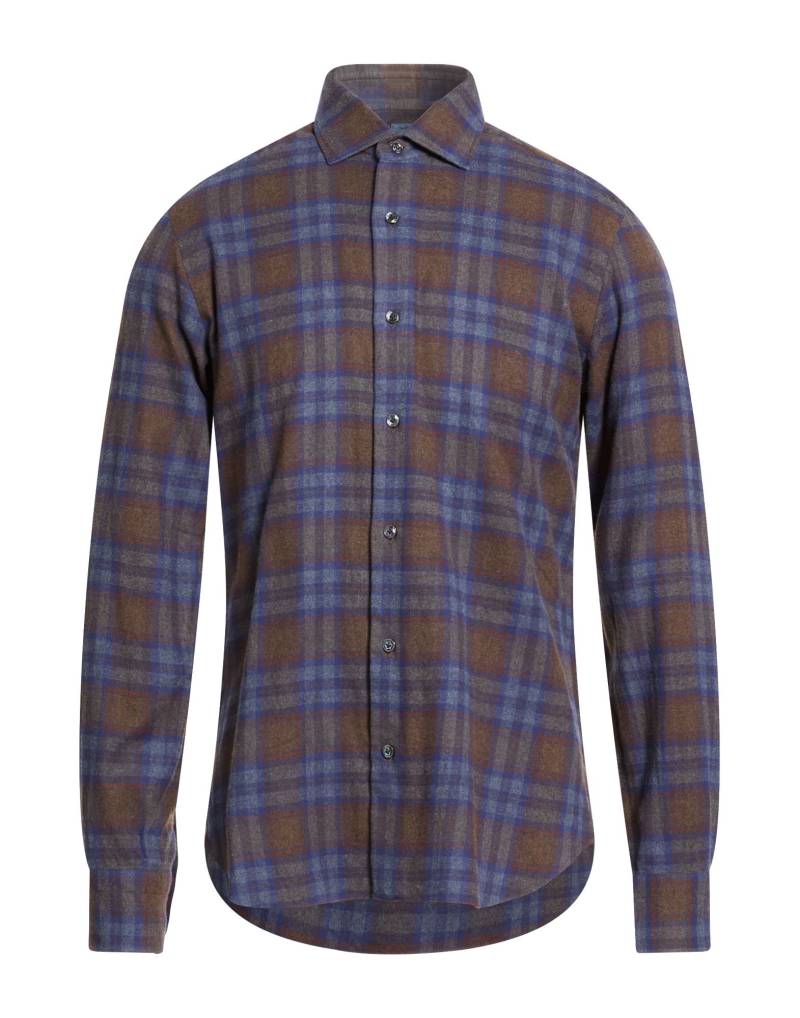 DANDYLIFE by BARBA Napoli Hemd Herren Marineblau von DANDYLIFE by BARBA Napoli