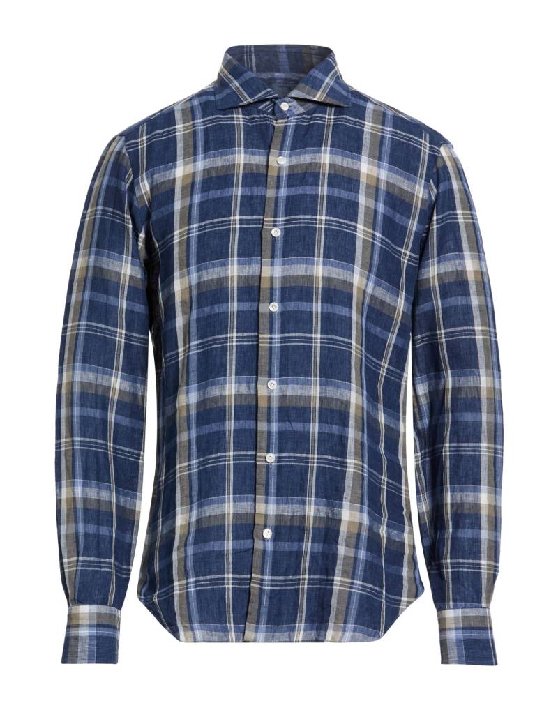 DANDYLIFE by BARBA Napoli Hemd Herren Marineblau von DANDYLIFE by BARBA Napoli