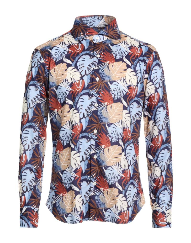 DANDYLIFE by BARBA Napoli Hemd Herren Marineblau von DANDYLIFE by BARBA Napoli