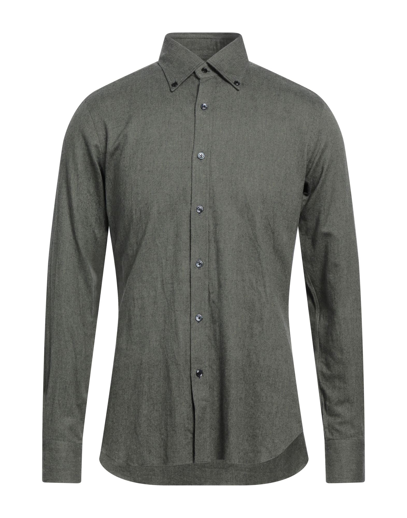 DANDYLIFE by BARBA Napoli Hemd Herren Militärgrün DANDYLIFE by BARBA Napoli Hemd Herren Militärgrün von DANDYLIFE by BARBA Napoli