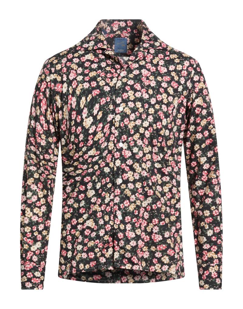 DANDYLIFE by BARBA Napoli Hemd Herren Schwarz von DANDYLIFE by BARBA Napoli