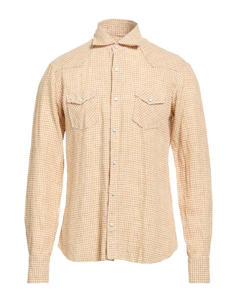 DANDYLIFE by BARBA Napoli Hemd Herren Senf von DANDYLIFE by BARBA Napoli