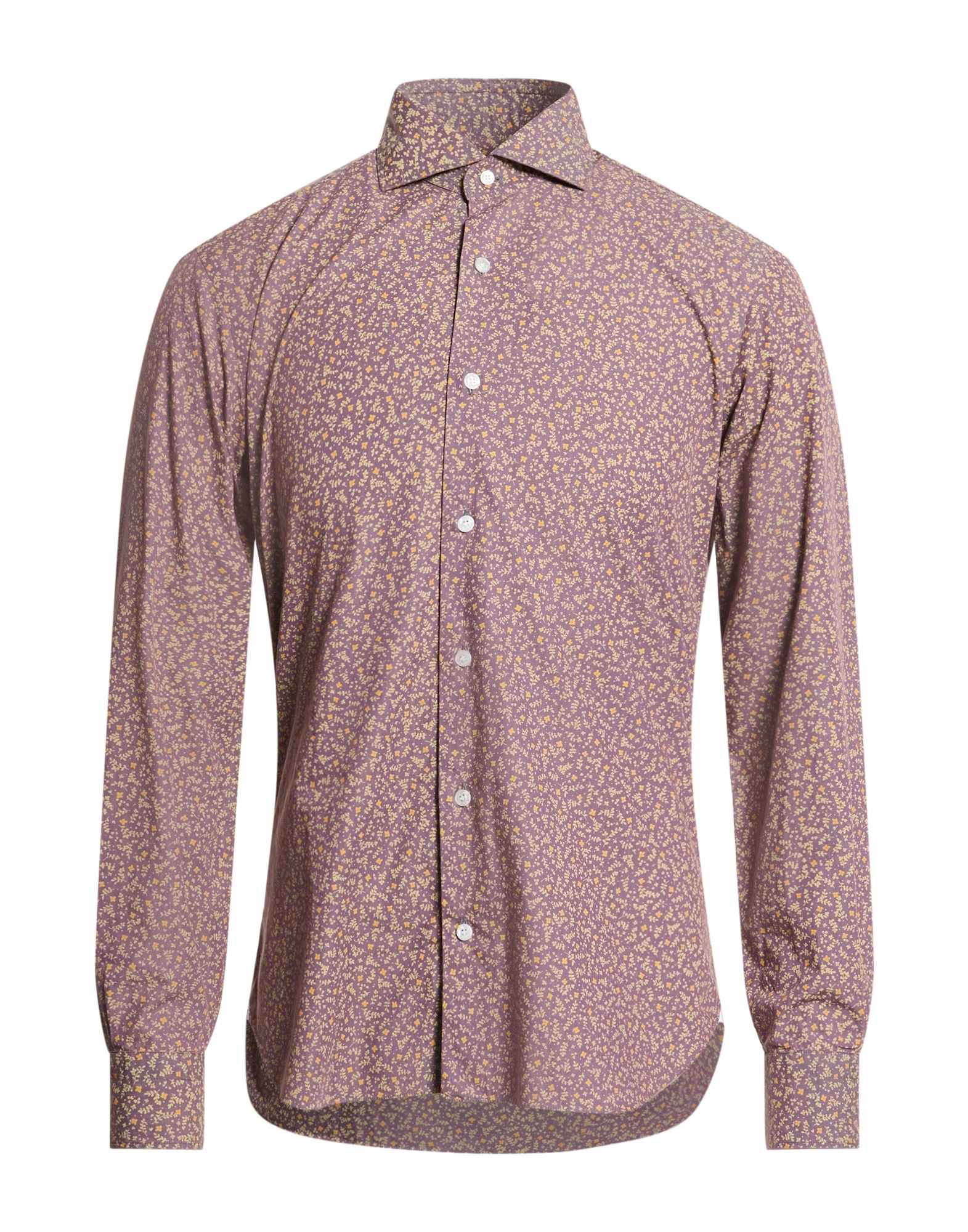 DANDYLIFE by BARBA Napoli Hemd Herren Violett von DANDYLIFE by BARBA Napoli