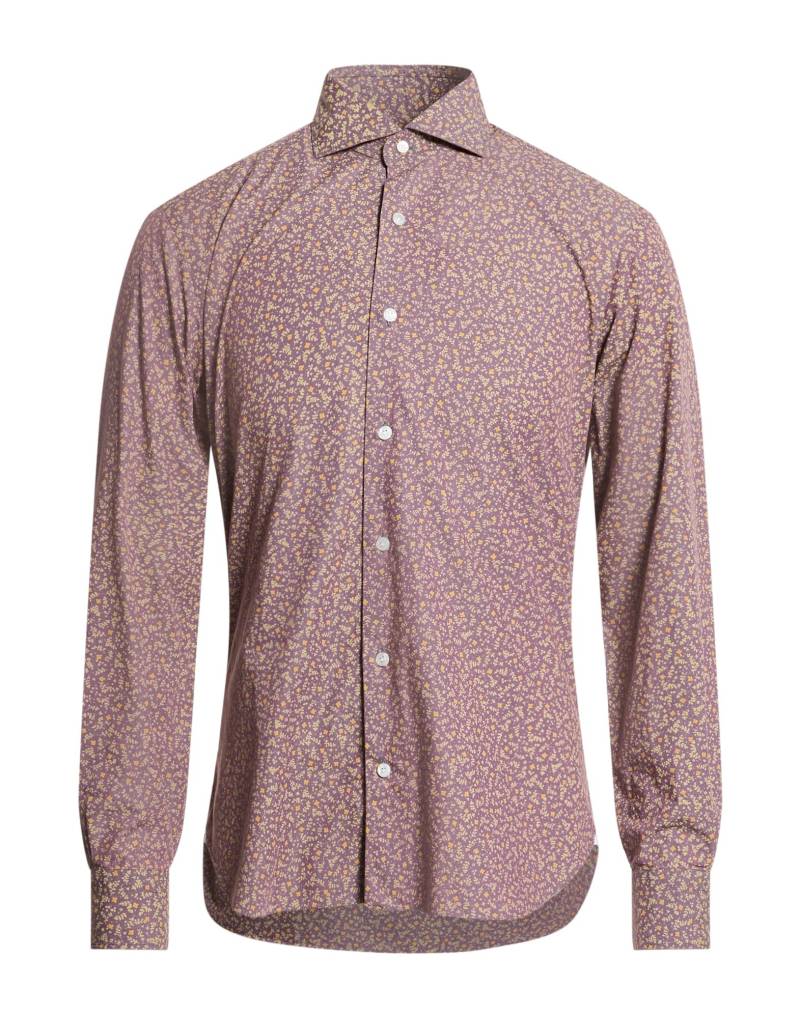 DANDYLIFE by BARBA Napoli Hemd Herren Violett von DANDYLIFE by BARBA Napoli