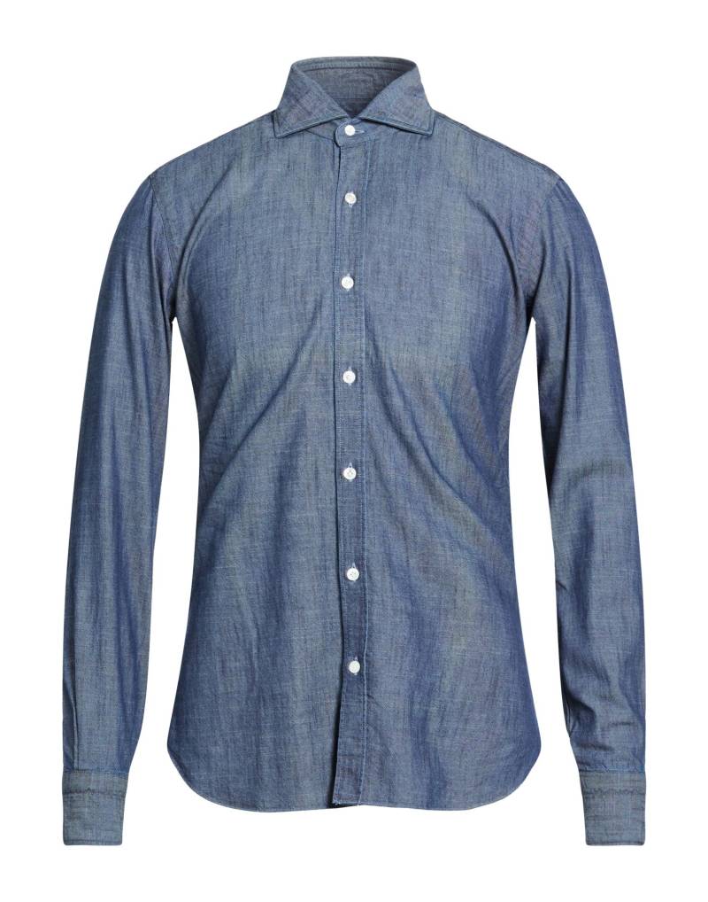 DANDYLIFE by BARBA Napoli Jeanshemd Herren Blau von DANDYLIFE by BARBA Napoli