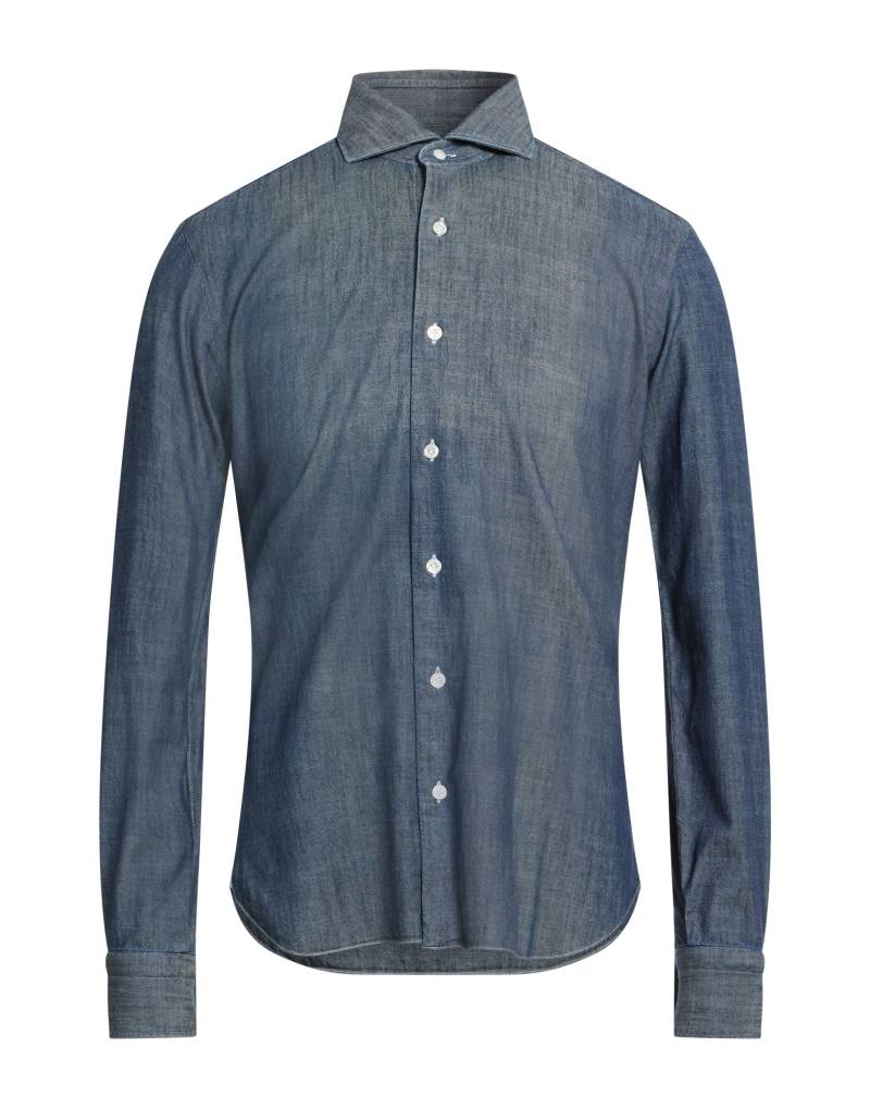 DANDYLIFE by BARBA Napoli Jeanshemd Herren Blau von DANDYLIFE by BARBA Napoli