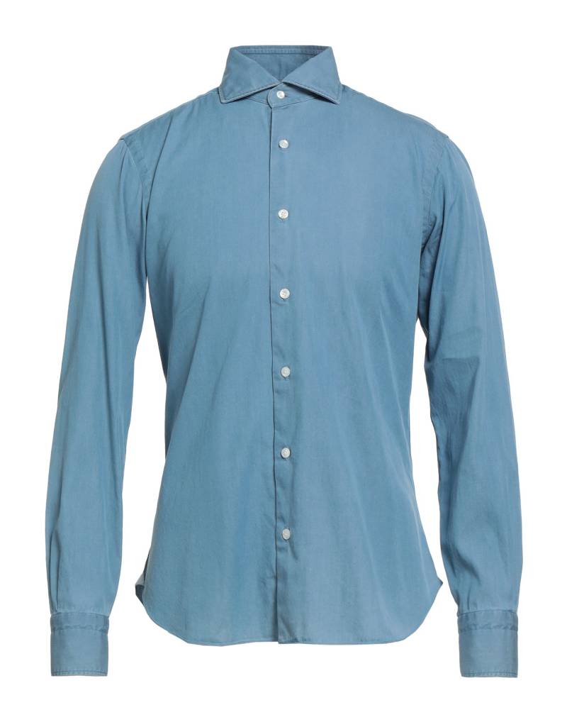 DANDYLIFE by BARBA Napoli Jeanshemd Herren Blau von DANDYLIFE by BARBA Napoli