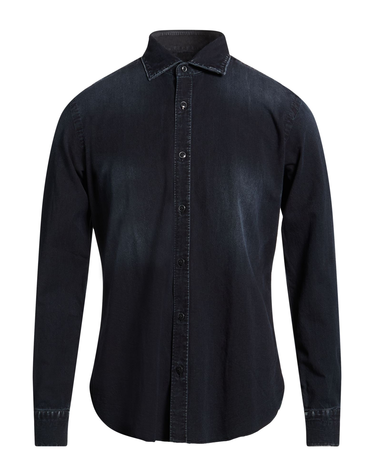 DANDYLIFE by BARBA Napoli Jeanshemd Herren Schwarz von DANDYLIFE by BARBA Napoli