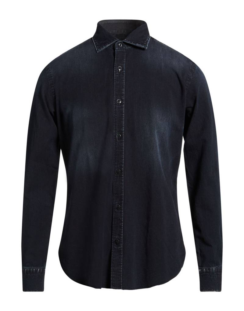 DANDYLIFE by BARBA Napoli Jeanshemd Herren Schwarz von DANDYLIFE by BARBA Napoli