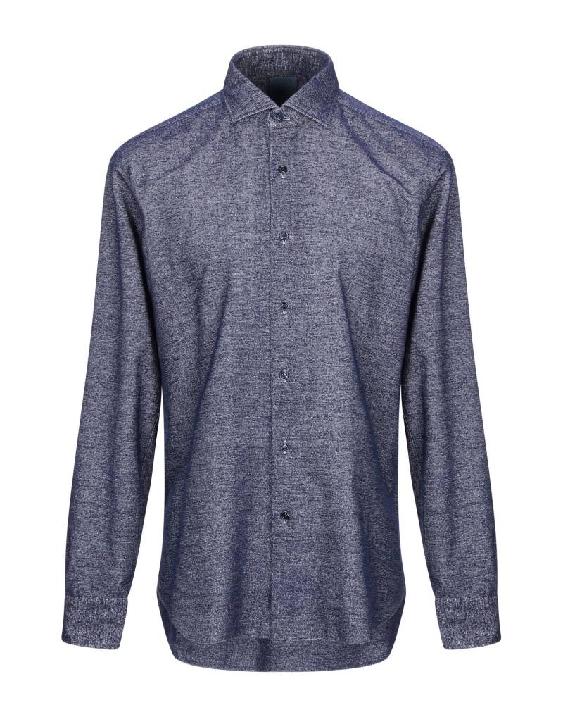 DANDYLIFE by BARBA Napoli Hemd Herren Blau von DANDYLIFE by BARBA Napoli