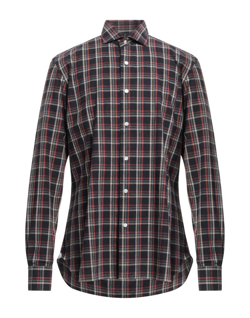 DANDYLIFE by BARBA Hemd Herren Braungrau von DANDYLIFE by BARBA