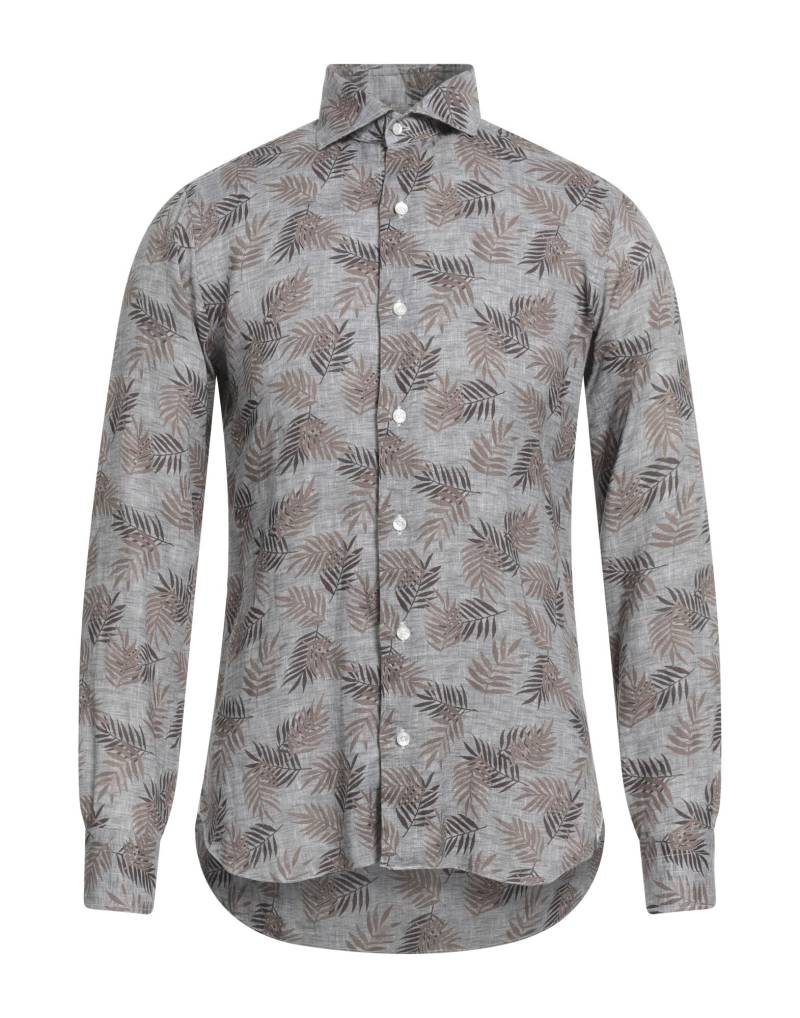 DANDYLIFE by BARBA Napoli Hemd Herren Grau von DANDYLIFE by BARBA Napoli