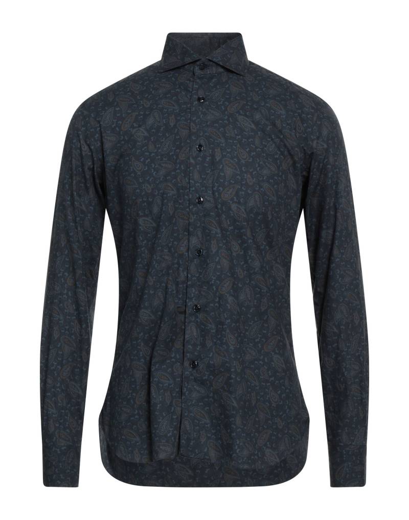 DANDYLIFE by BARBA Napoli Hemd Herren Marineblau von DANDYLIFE by BARBA Napoli