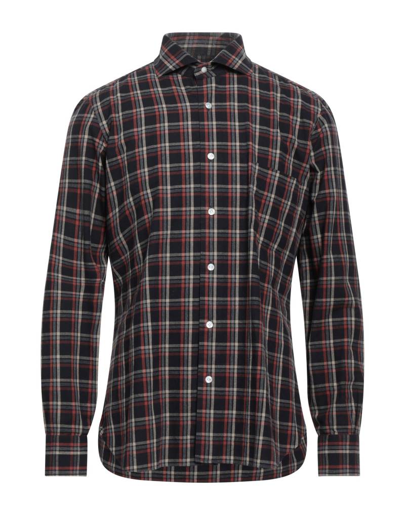 DANDYLIFE by BARBA Napoli Hemd Herren Nachtblau von DANDYLIFE by BARBA Napoli