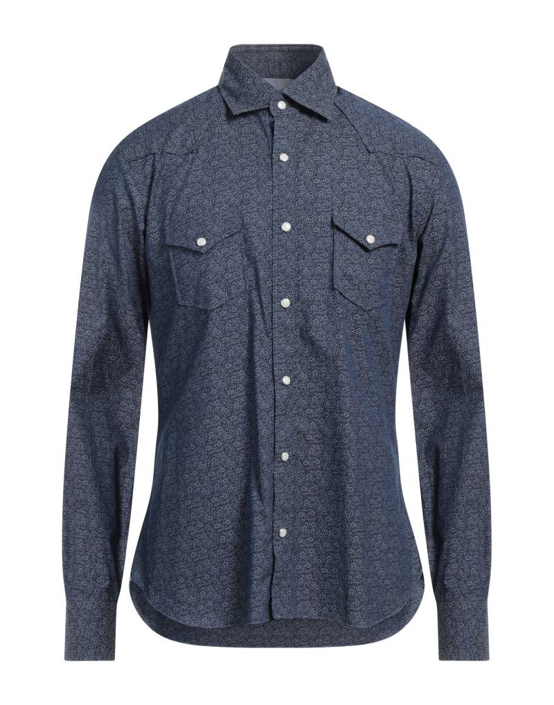 DANDYLIFE by BARBA Hemd Herren Nachtblau von DANDYLIFE by BARBA